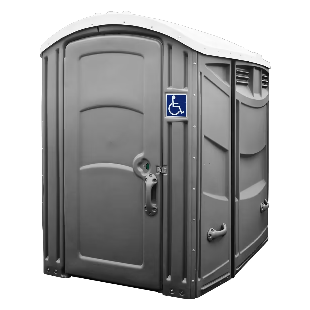 ADA accessible porta potty unit